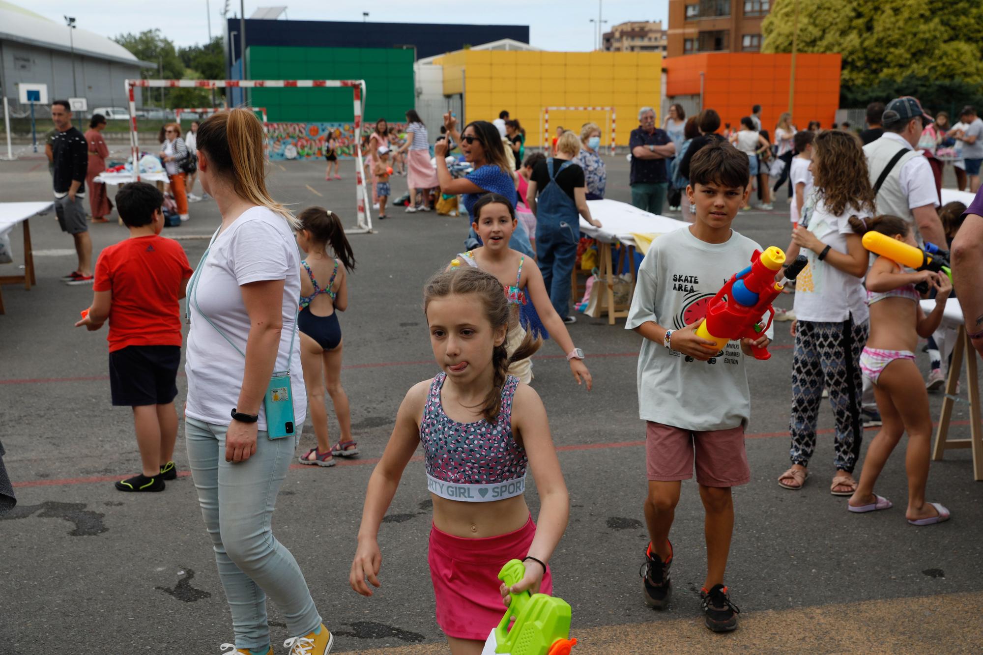 Así fue la última jornada escolar en Avilés