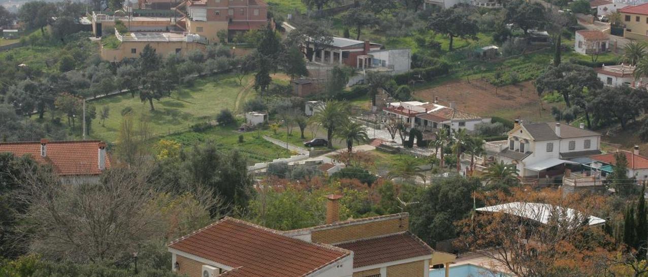 Vista general de viviendas construidas en parcelaciones, en una imagen de archivo.