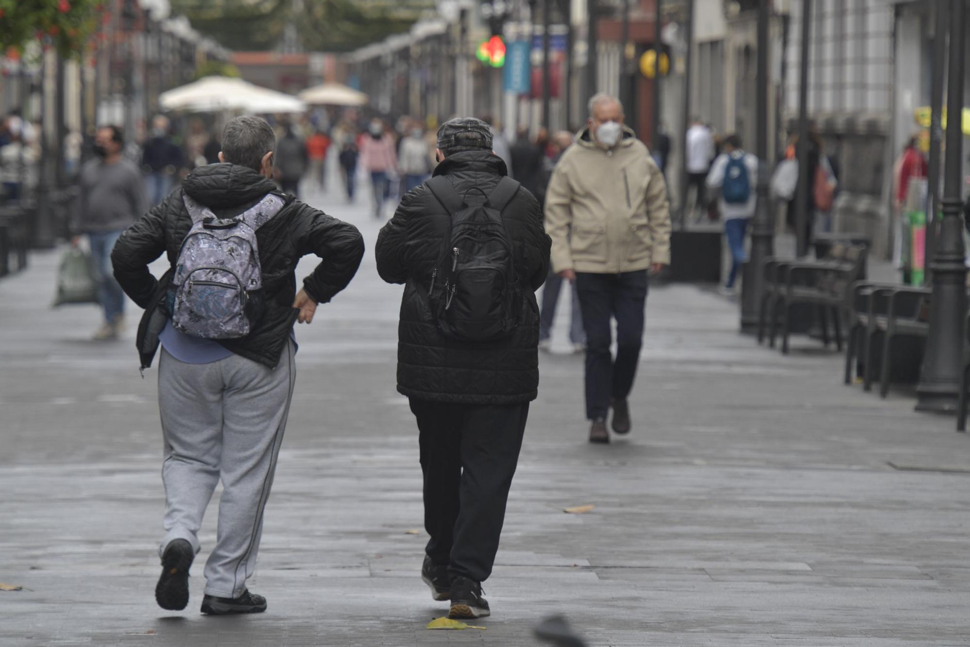 Lluvia en Las Palmas de Gran Canaria (07/01/2022)