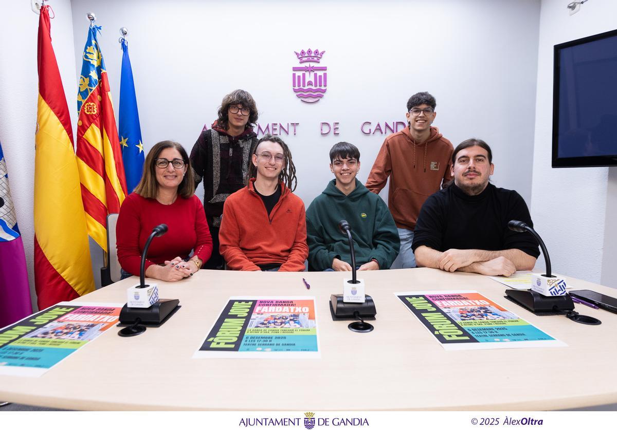 La presentación del Fòrum Jove de Gandia