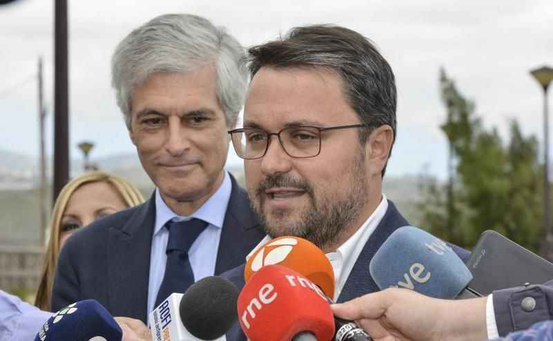 LAS PALMAS DE GRAN CANARIA  El número 2 del Partido Popular por Madrid al Congreso de los diputados, Adolfo Suárez Illana  | 25/04/2019 | Fotógrafo: José Pérez Curbelo