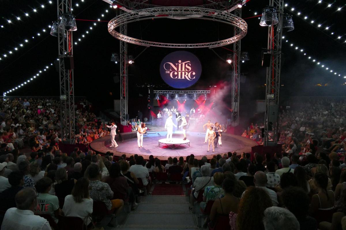La cinquena edició de Nits de Circ arriba a Roses, l'any passat.