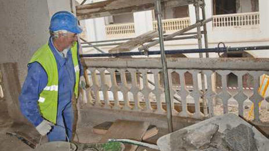 Las obras en el Hospital San Juan de Dios acabarán en octubre.