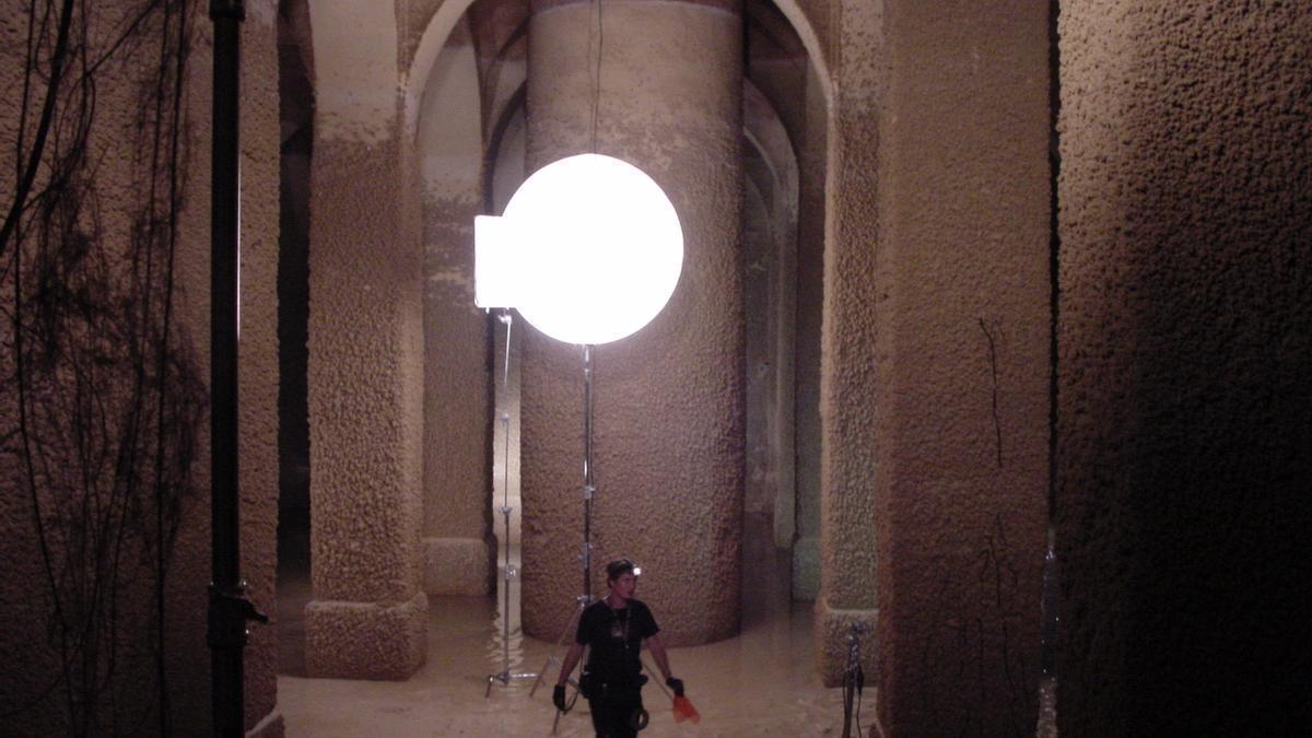 Aljibe de Palau Reial en Palma.