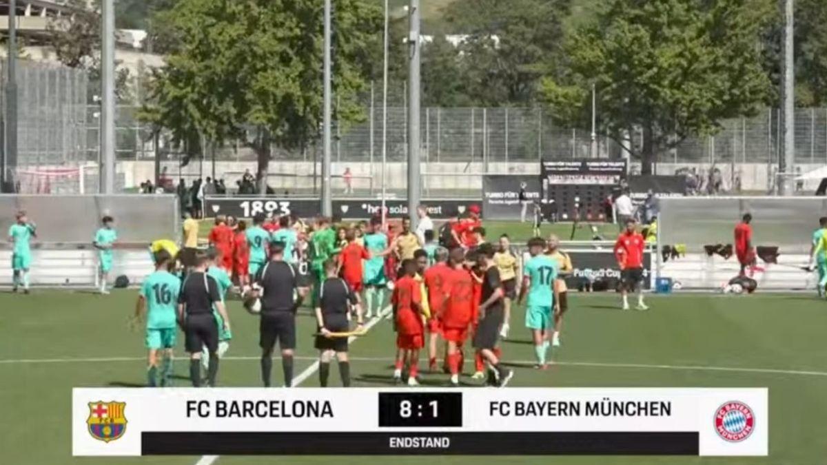 Resultado final del Barça - Bayern