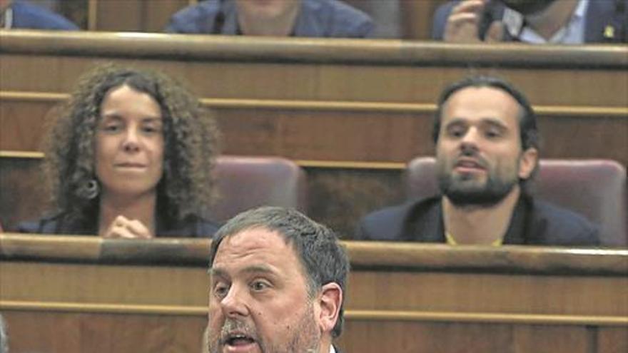 Junqueras presiona a Torra y reprueba a Puigdemont