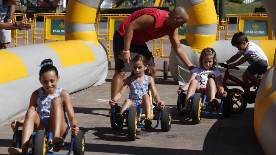 Una de las atracciones de &quot;Divertilandia&quot;.