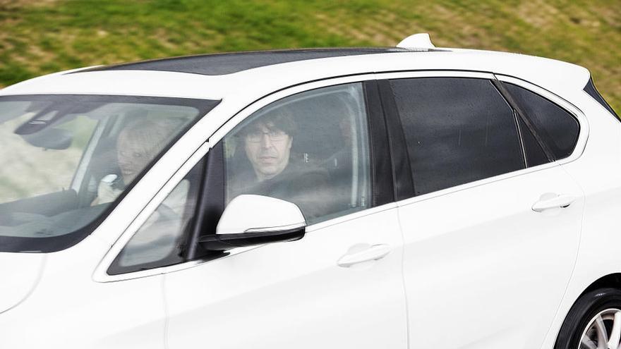 Urrusolo abandona la cárcel al volante de un coche.