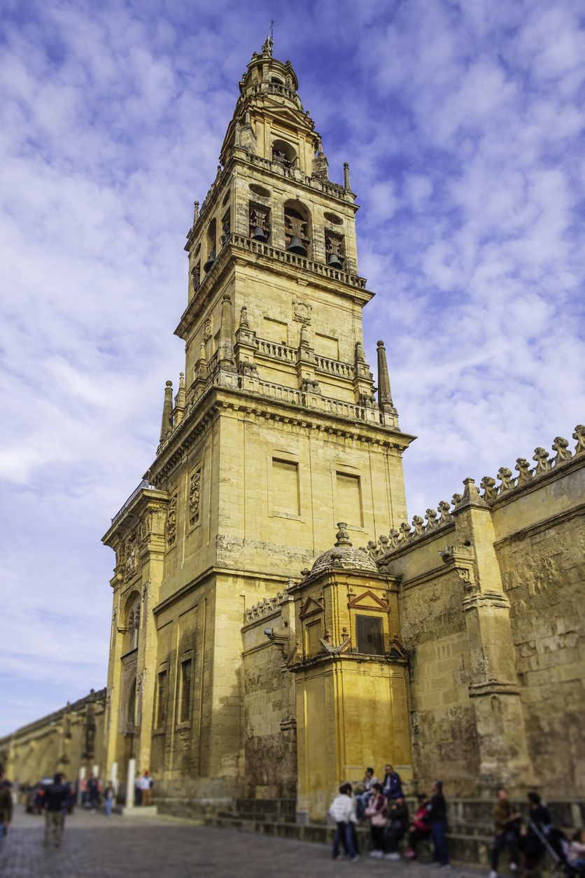 Torre-campanario de la Mezquita-Catedral de Córdoba.