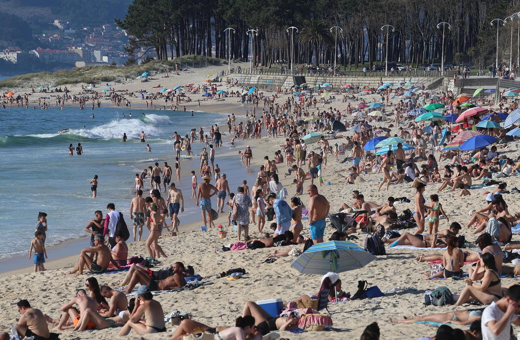 Abril al sol... en Vigo