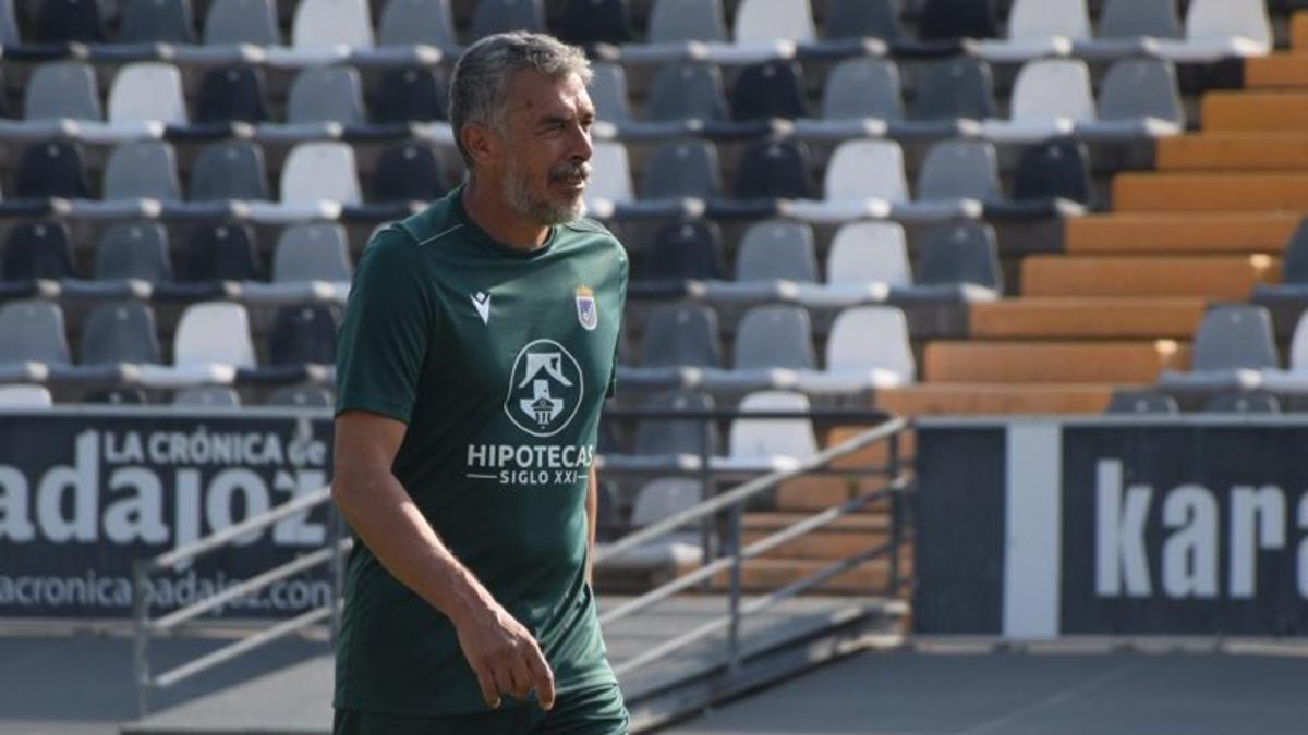 Marrero, con el Badajoz.