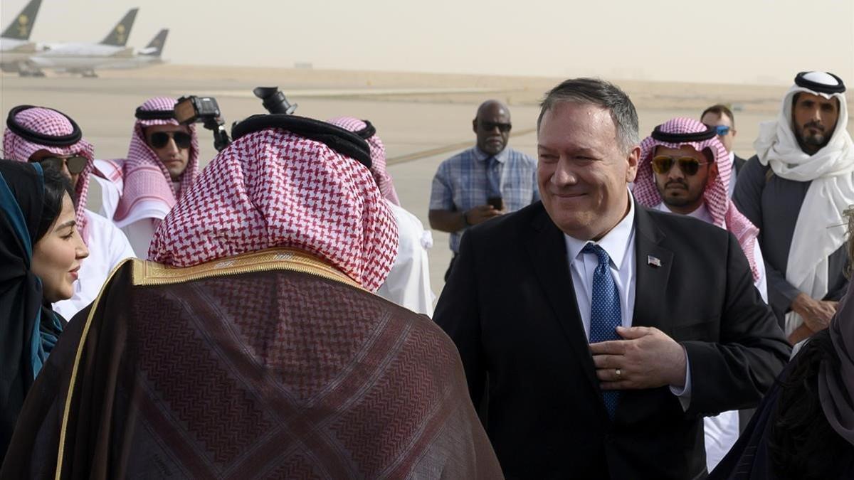 pompeo en arabia saudi