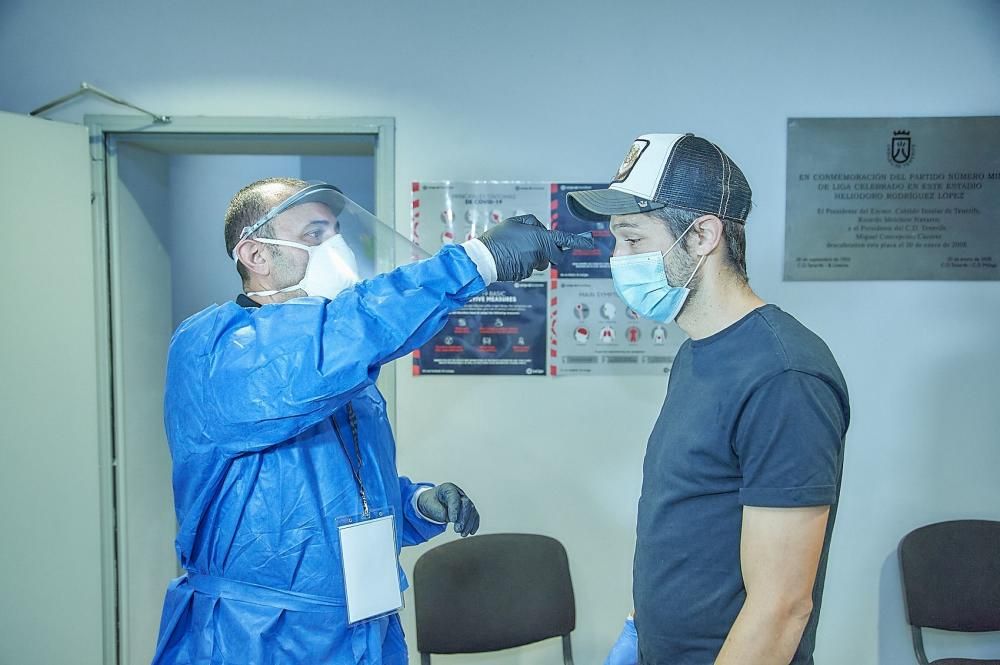 Exámenes médicos del CD Tenerife