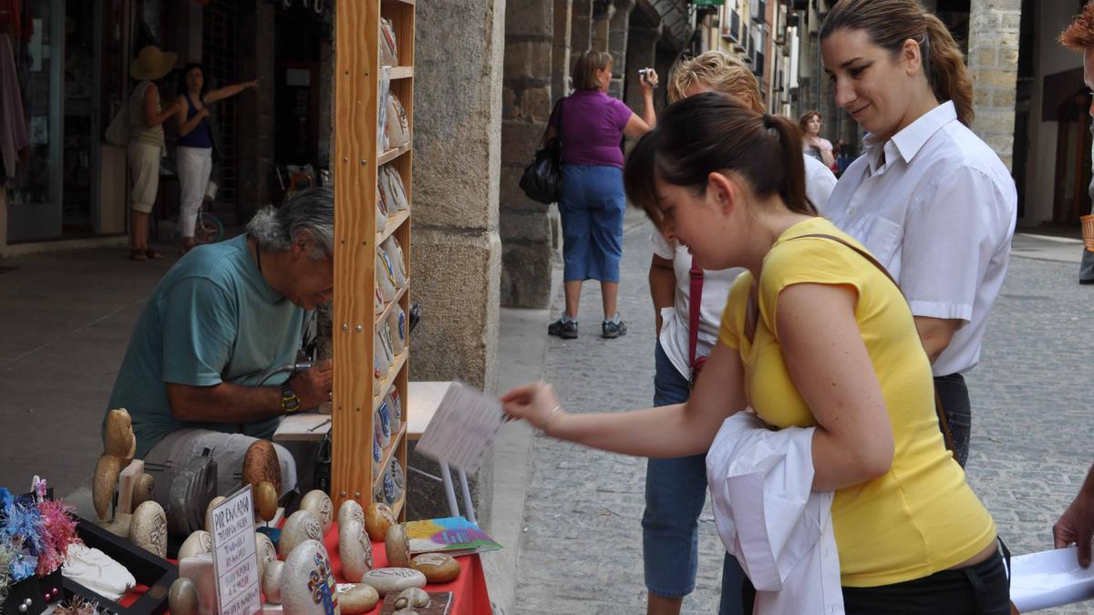 Morella en verano.