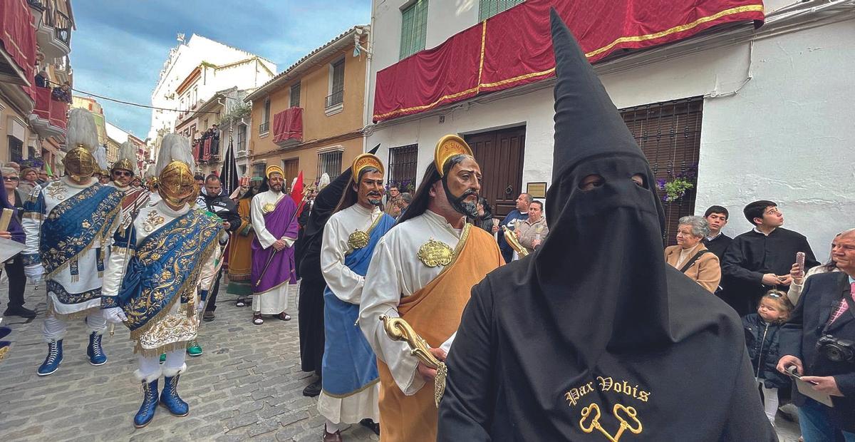 Cofradías y figuras bíblicas conviven desde el siglo XVII.