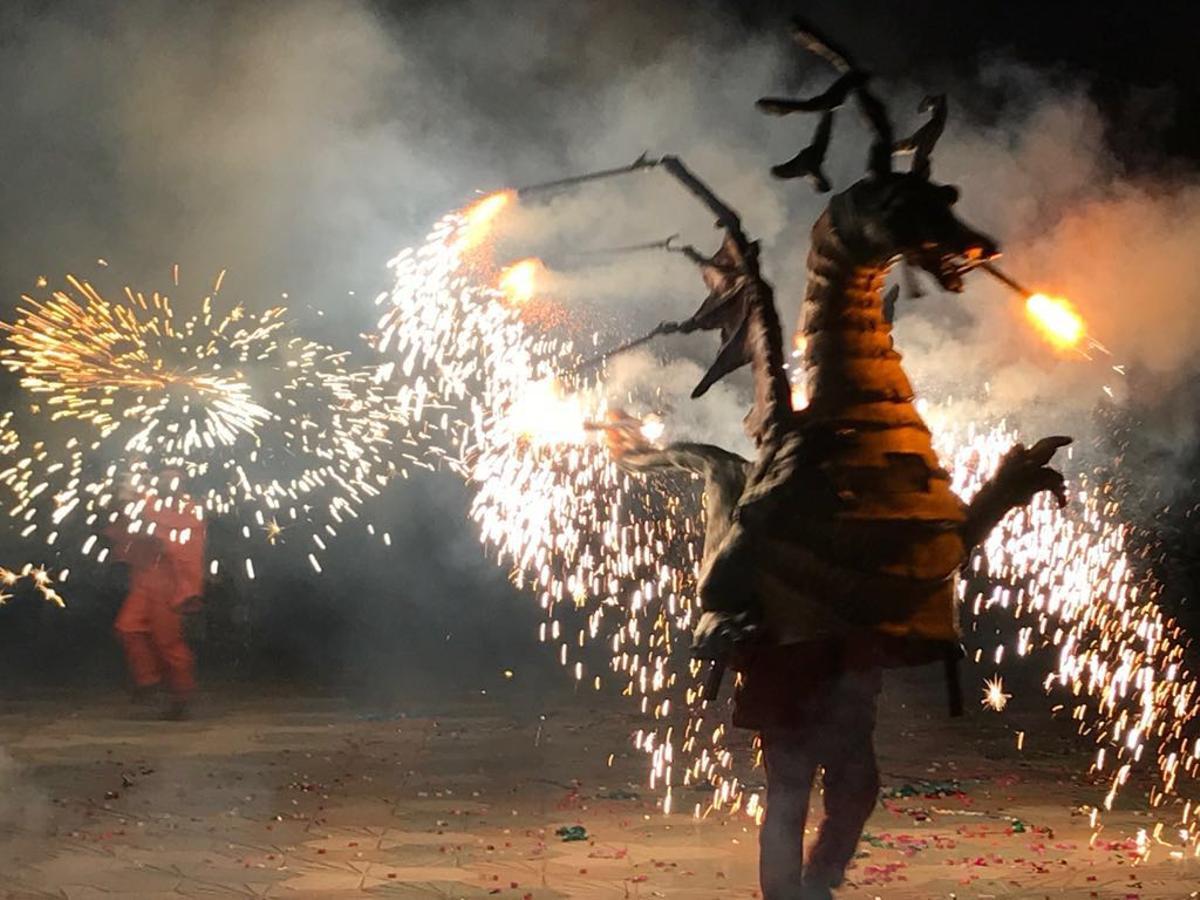 Imatge del correfoc infantil