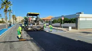 San Javier invierte en dos años un total de 3,5 millones de euros en pavimentaciones
