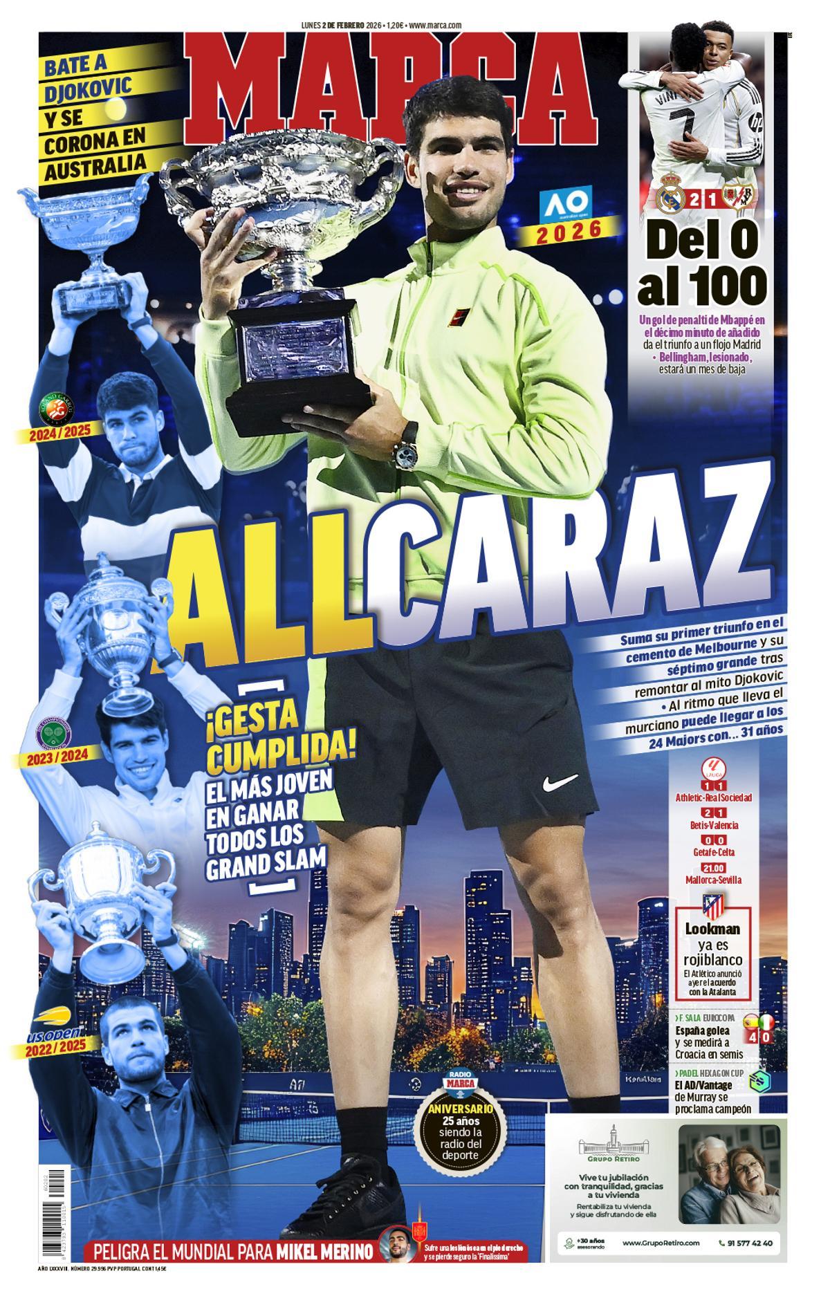 Las portadas de la prensa deportiva de hoy Las portadas de la prensa deportiva de hoy