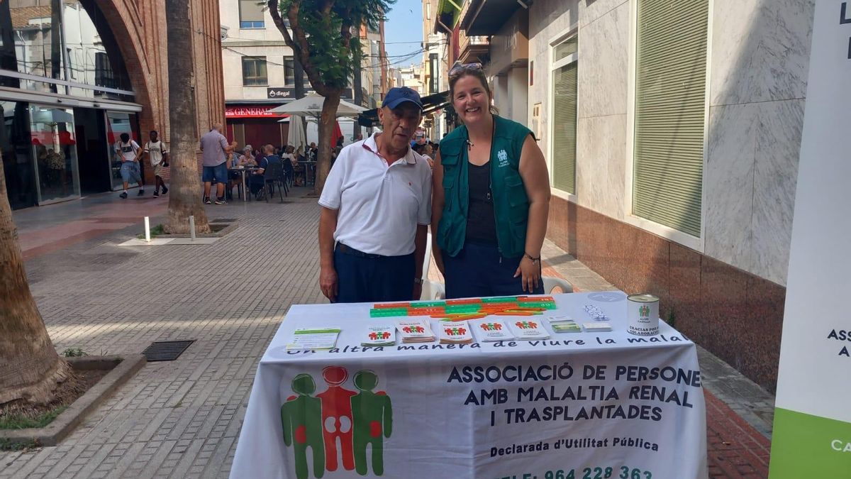 Alcer Castalia completa su campaña de promoción de la donación de órganos y tejidos en la provincia.