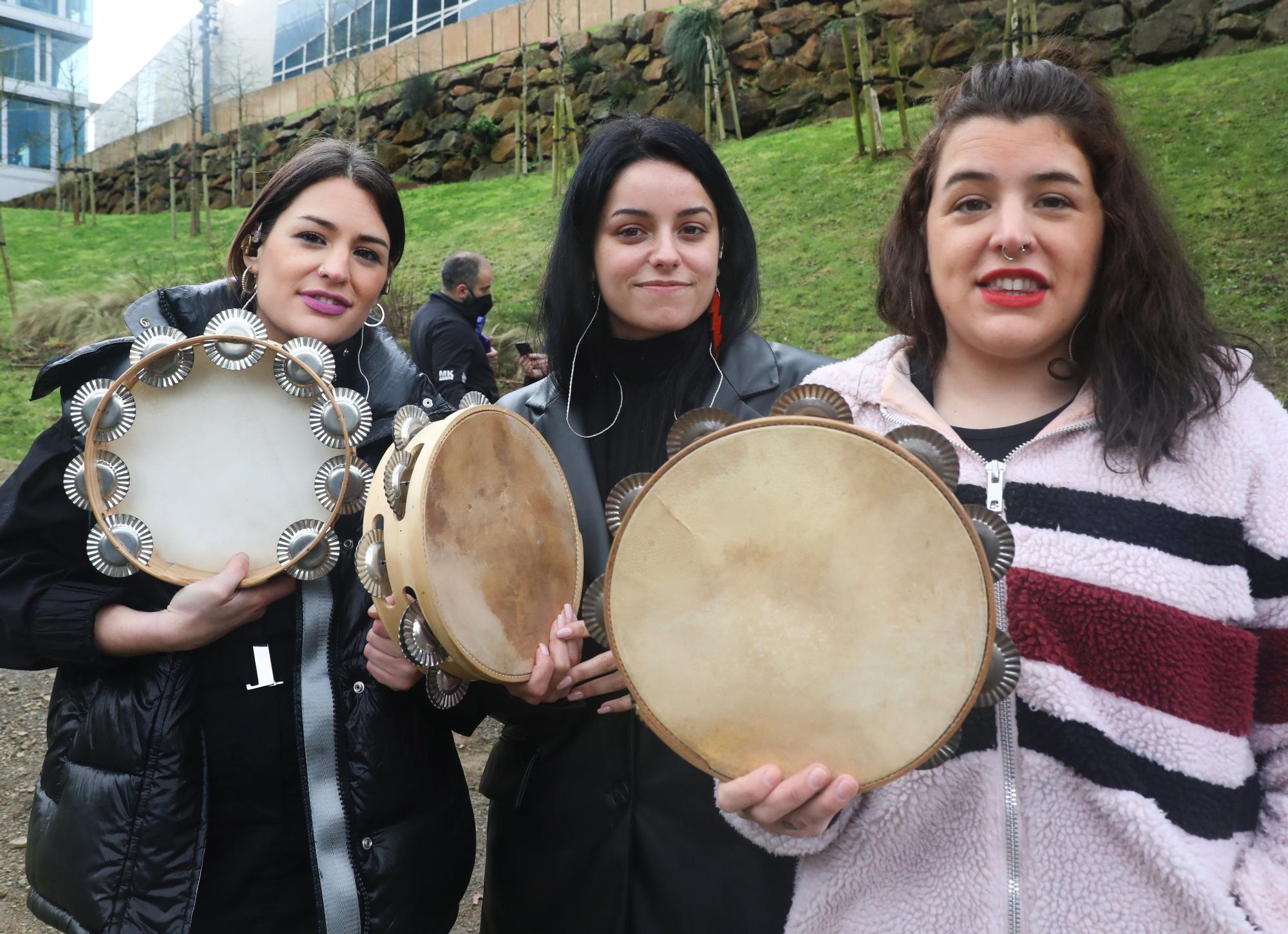 Así foi a última actuación de Tanxugueiras en Compostela