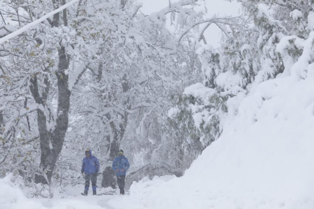 Segundo día de temporal en Asturias