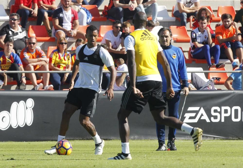 Espectacular entrenamiento del Valencia CF