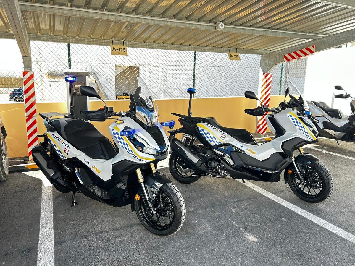 Las motocicletas que se incorporarán al servicio
