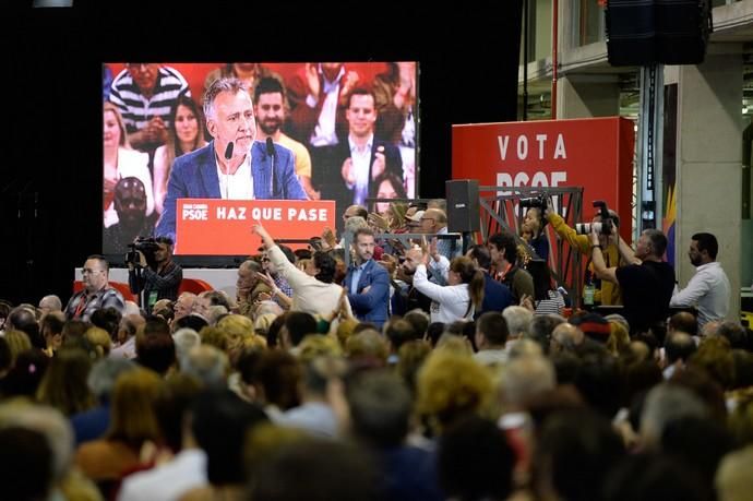 Las Palmas de Gran Canaria. Mitin de Pedro Sánchez  | 14/04/2019 | Fotógrafo: José Carlos Guerra