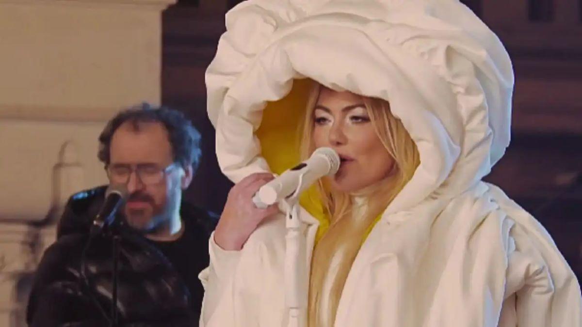 Un momento de la actuación.