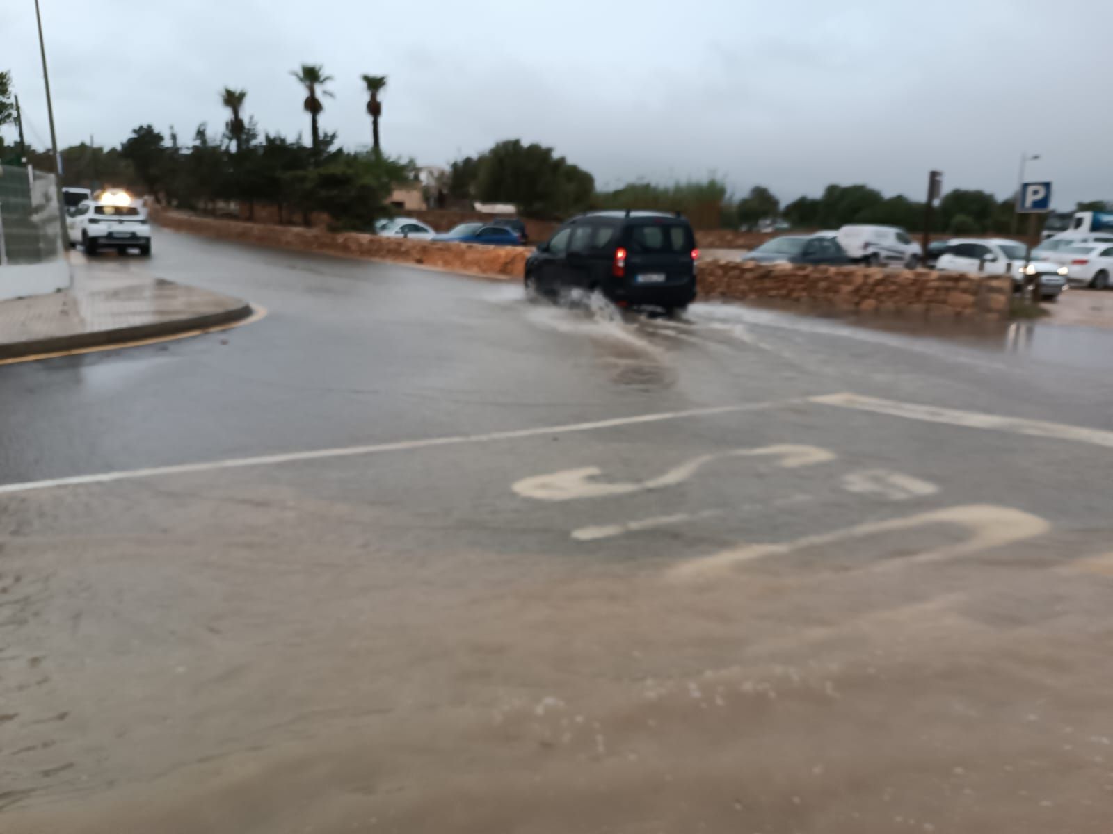 La dana Alice en la tarde del sábado