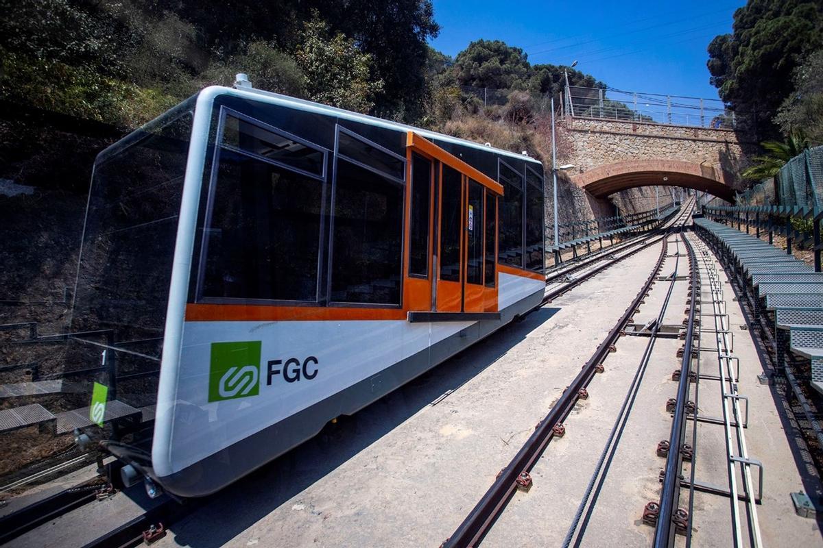 El funicular de Vallvidrera torna a tancar a l’agost per obres