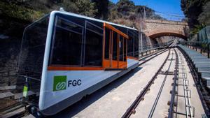 Funicular de Vallvidrera, en Barcelona.