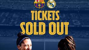 Esgotades les entrades per al Barça-Madrid de Champions femenina