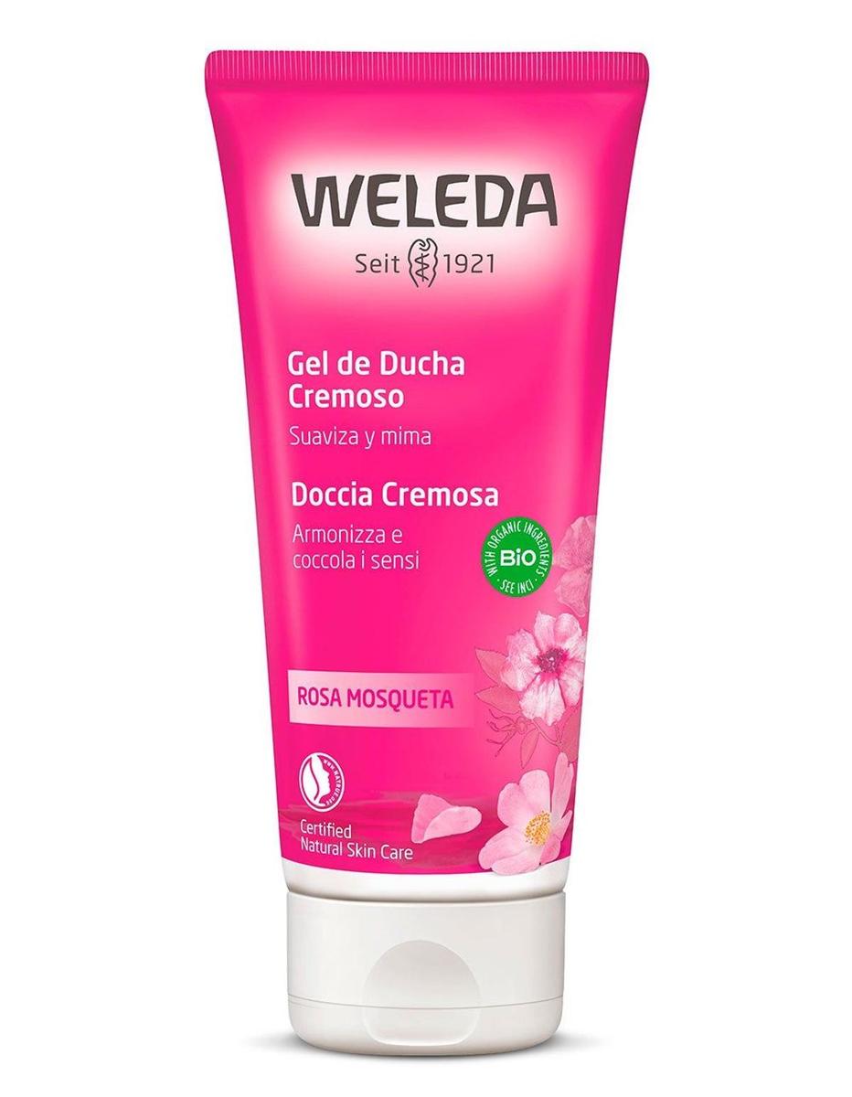 Gel de ducha biodegradable de Weleda. (P.V.R.: 6,95 euros)