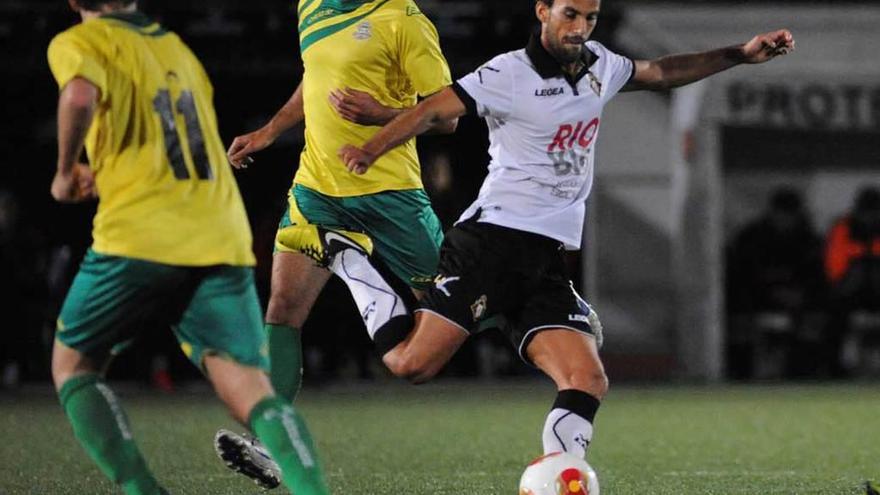 Matador, durante un partido del Caudal.