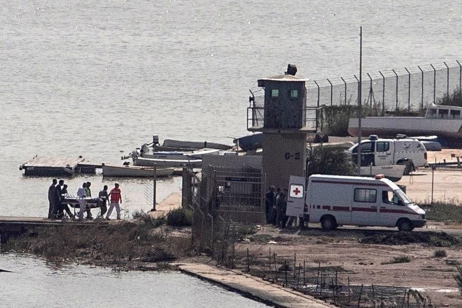 S'estavella una avioneta de l'Exèrcit al Mar Menor