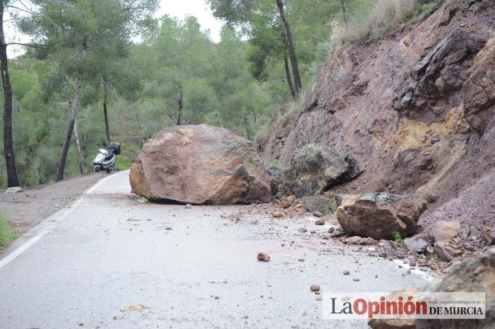 Las consecuencias del temporal en Murcia