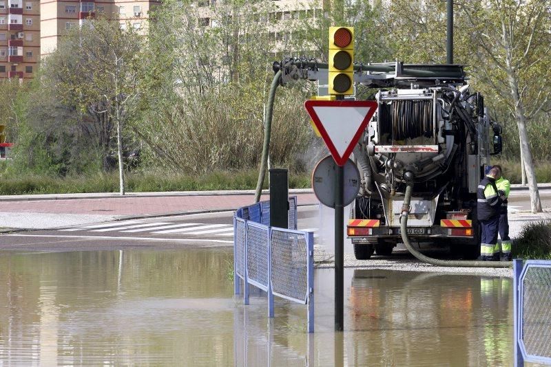 Crecida del Ebro en Zaragoza