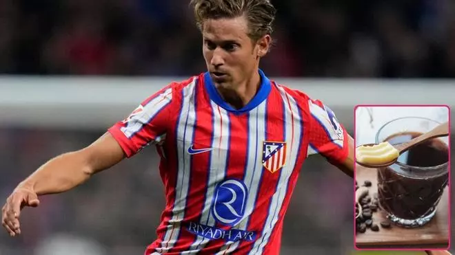 Marcos Llorente (30 años) sobre tomar café: "En vez de leche o nata, le pongo mantequilla"