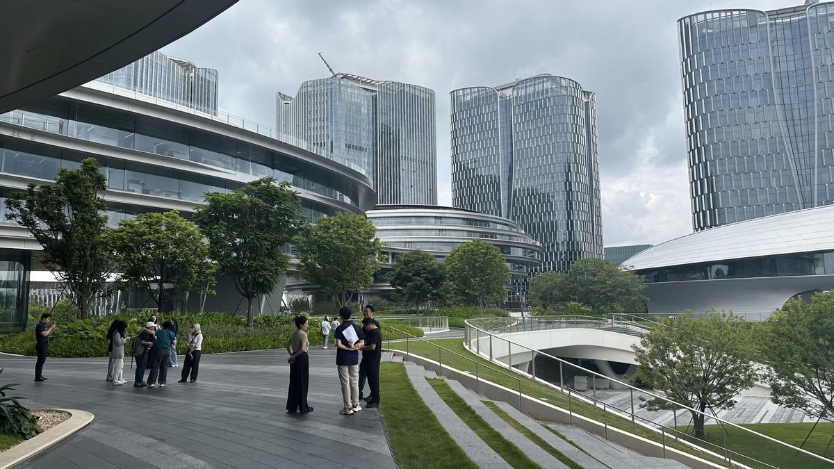 Sede de Tencent en Shenzhen (China). Adrián Foncillas