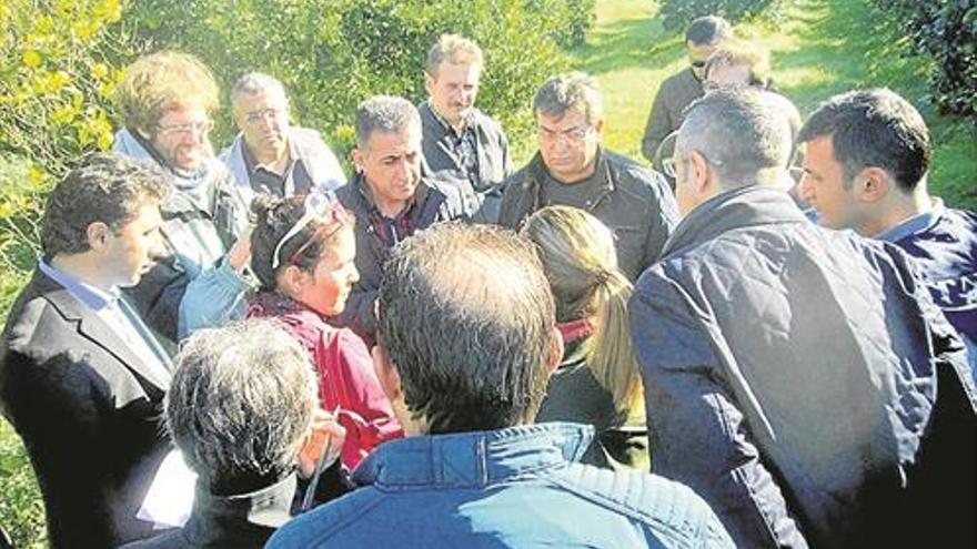 Técnicos del Ministerio de Agricultura de Turquía visitan Subbética Ecológica