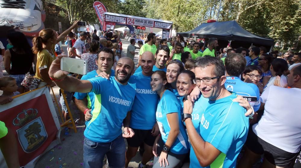 Antonio Teijido y Sonia Amatriain, reyes de las 24 horas de Vigo en categoría individual. ''A Coitelo'', ''Runguerreras'' y ''Bikila Vigo'', campeones por equipos.