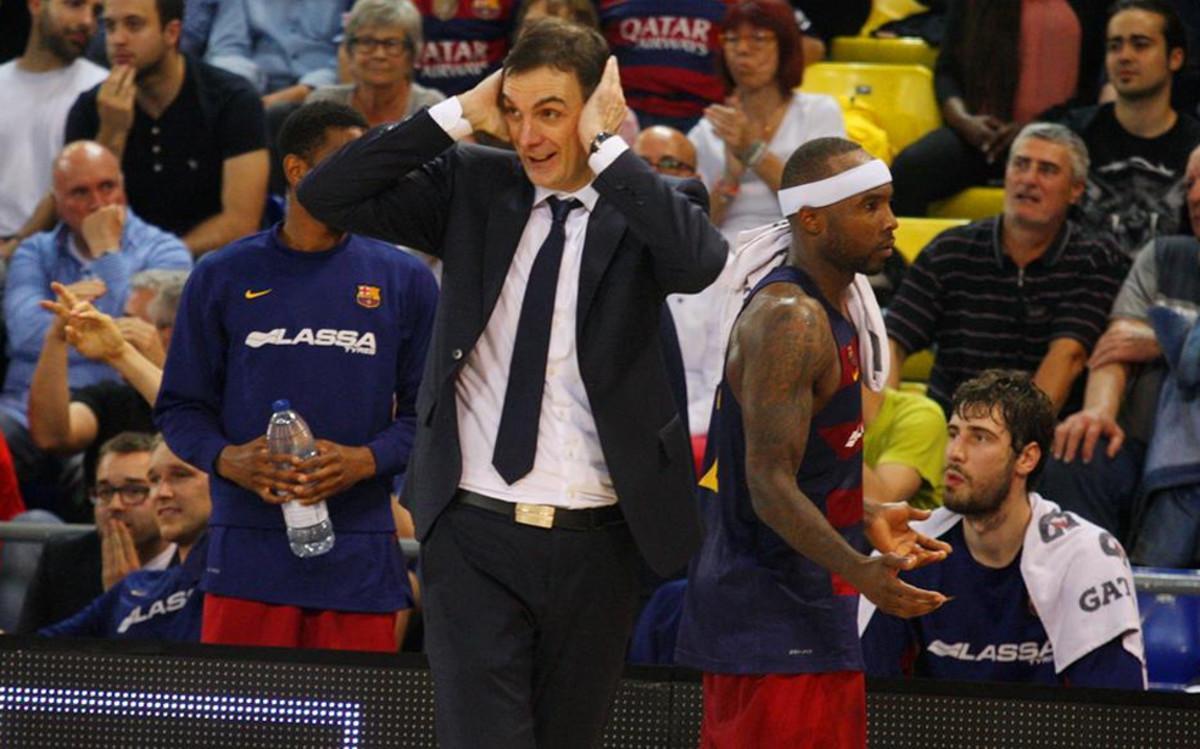 Georgios Bartzokas ha vivido un año repleto de obstáculos en el Barça