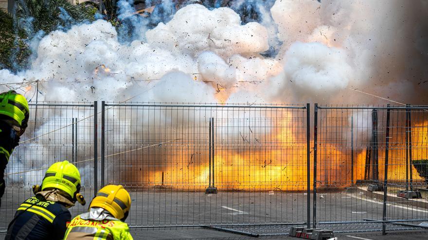 Última mascletà del sábado 24 de junio de las Hogueras de Alicante 2023