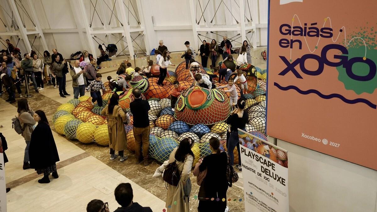 Gaiás en Xogo reunió a más de 3.500 personas durante el todo el domingo en la Cidade da Cultura