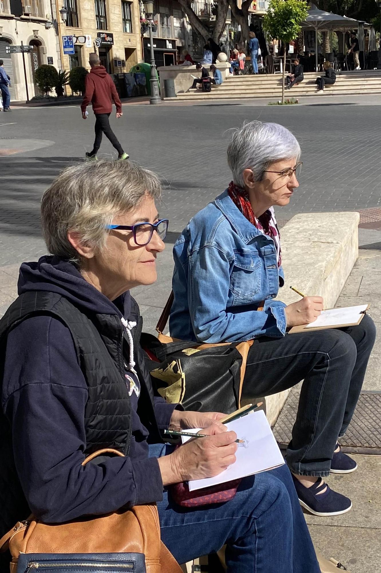 Diez años del encuentro de dibujantes urbanos en Elche