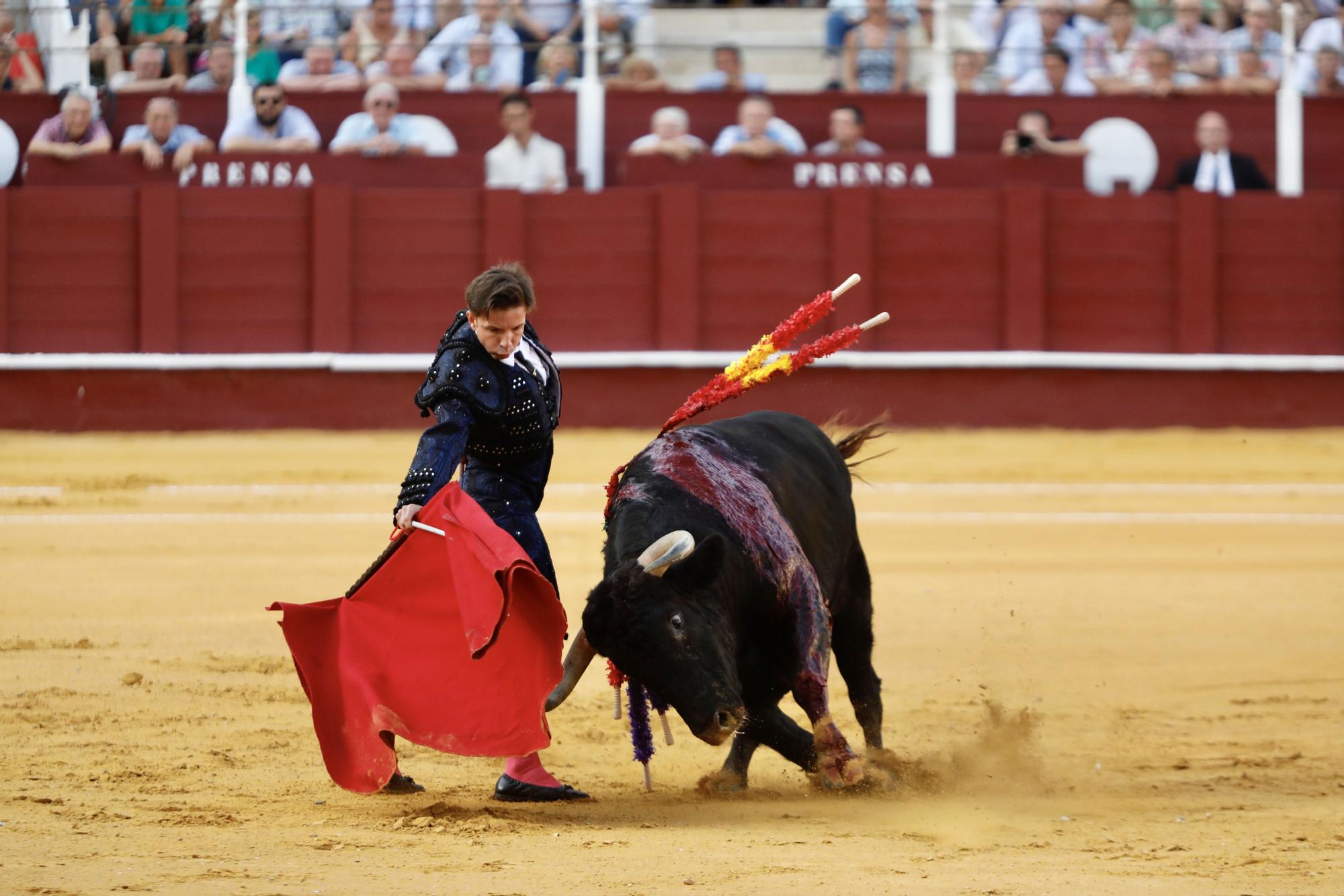 Fotos de la novillada que abre la feria taurina de Málaga