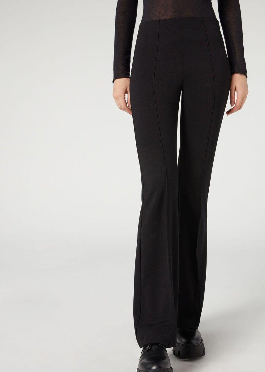 Leggings de corte acampanado de Calzedonia