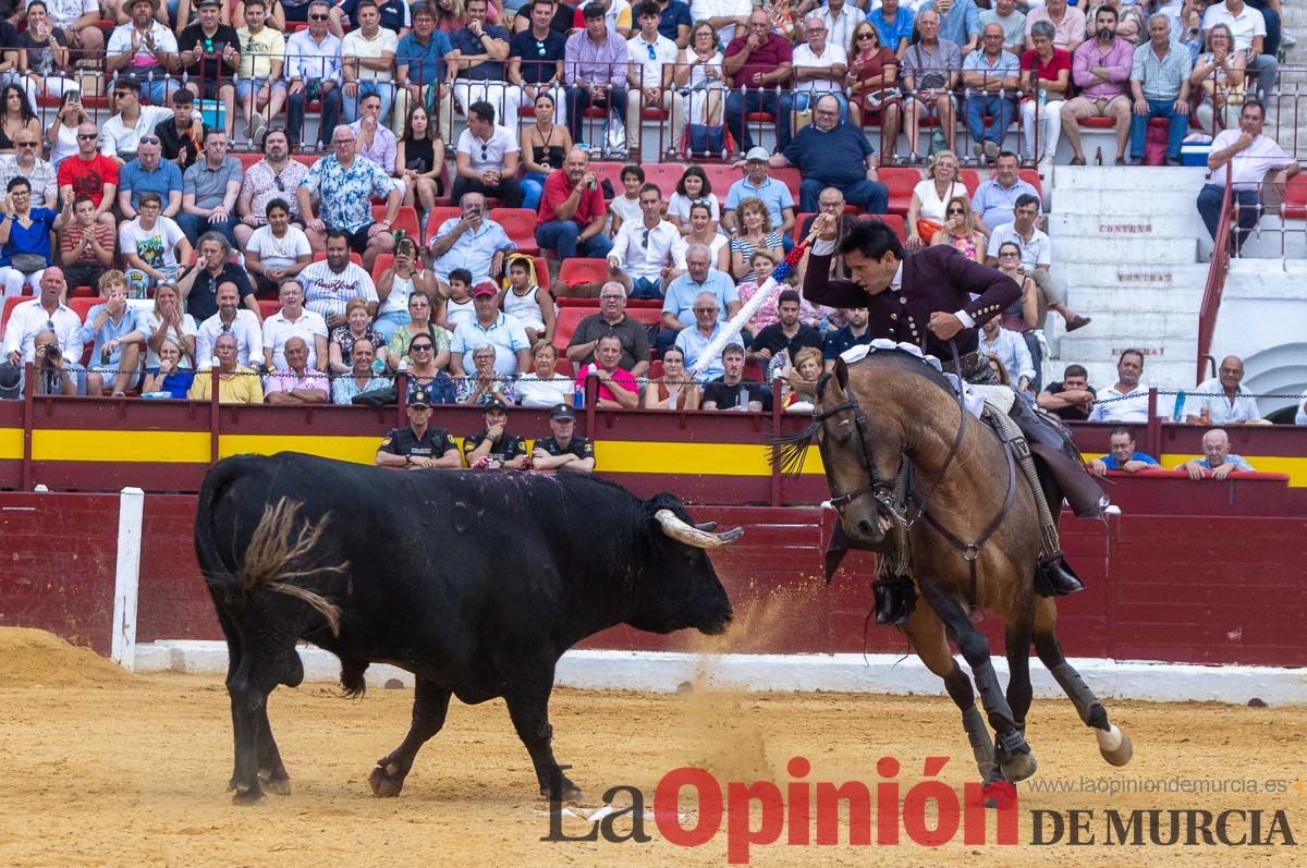 Corrida de Rejones en la Feria Taurina de Murcia (Andy Cartagena, Diego Ventura, Lea Vicens)