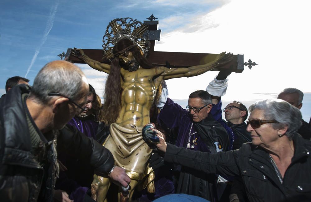 Procesión del Santo Cristo del Salvador.